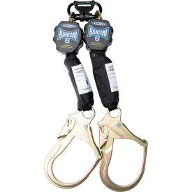 6' Compact Self Retracting Lifeline w/ Steel Rebar