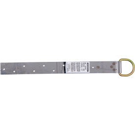 20" Permanent Roof Anchor w/ Single D Ring, Stainless Steel