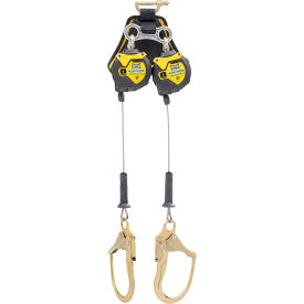 8' Cable Self Retracting Lifeline w/ Aluminum Rebar Hook