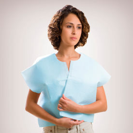 Exam Cape, 30" x 21", Blue, 100/Case