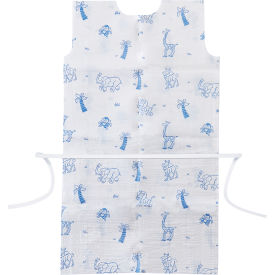 Pediatric Exam Gown, 20" x 36", Animal Parade Print, 50/Case