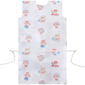 Pediatric Exam Gown, 20" x 36", Activity Bears Print, 50/Case