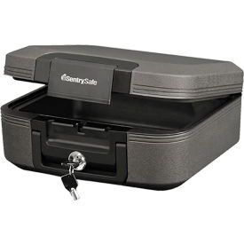 Fire/Water Chest, 1/2 Hour, Tubular Lock, Lid Light, 0.28 cu.ft.
