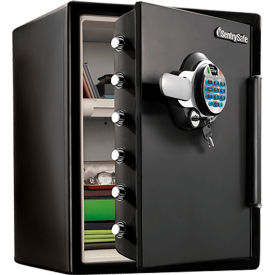 Fire/Water Safe, XX-Large Fingerprint, Interior Capacity 2 Cubic Feet