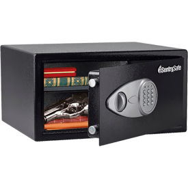Security Safe, Digital Lock, Key Override, 0.98 cu. ft.