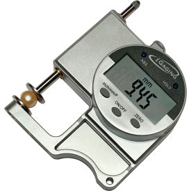 Snap Thickness Gauge 0-1"/0.0005"/0.01mm 64th, 2 Flat, One Ball Anvils