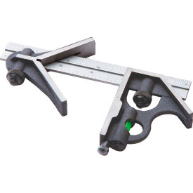 Precision Combination Squares w/ 6" Blade, Pack of 3