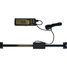 Saw Fence Digital Readout w/ 12" Magnetic Remote Table Mill, Black