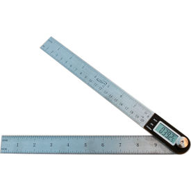 Digital Electronic Protractor with 8" Stainless Steel Blade