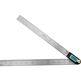 Digital Electronic Protractor with 12" Stainless Steel Blade