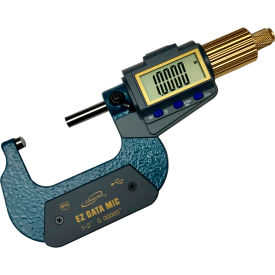 Digital Micrometer w/ Alloy Gold Anodized Friction Thimble & 2" Max Range
