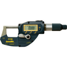 Digital Speed Indicating Micrometer with USB Data Output, Gray