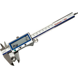 Digital Caliper with Fastener Reading Function, Stainless Steel, IP54, 0-6", Accuracy 0.001"