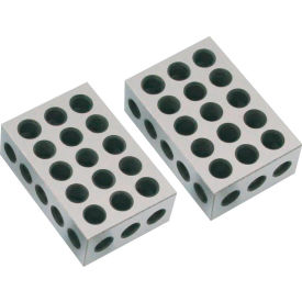 Machinist Blocks, 2"W x 1"D x 3"H, Pack of 2