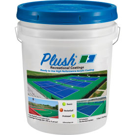 Plush Recreational Surface Coating, 5 Gallon, Tournament Blue