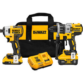 20V MAX XR Hammer Drill/Driver w/ Power Detect Tool Technology & Impact Driver Kit