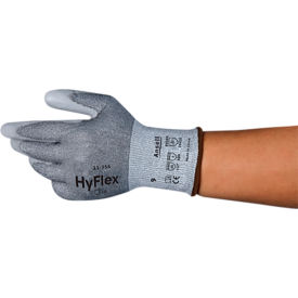 HyFlex Ultralight Cut Resistant Gloves, A5 Cut Protection, Size 7