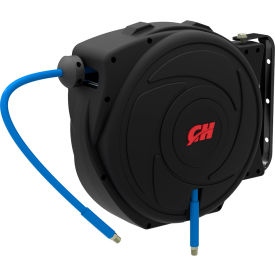 Retractable Air Hose Reel, 50' x 3/8"