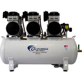 Ultra Quiet & Oil-Free, 6 HP 20 Gal. Tank w/Auto Drain, Air Compressor