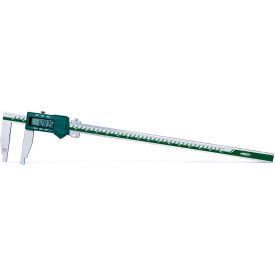 Electronic Caliper, 0-24"/0-600mm Range, 31-11/16" Length