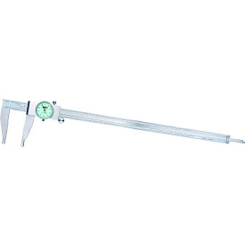 Stainless Steel Dial Caliper, 0-24" Range