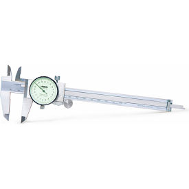 Stainless Steel Dial Caliper, 0-5-7/8"/0-150mm Range