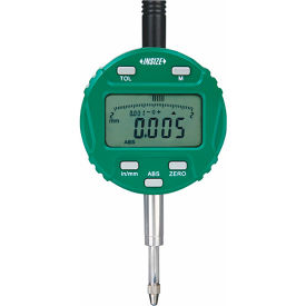Electronic Indicator, Flat Back, 0-1/2"/0-12.7mm Range