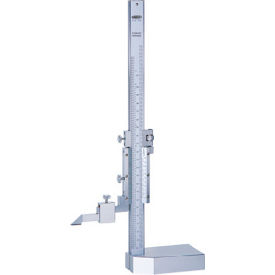Stainless Steel Vernier Height Gage, 0-6"/0-150mm Range