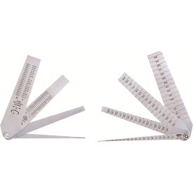 Taper Gage Set, 1/16 - 1-1/16" Range