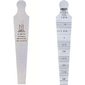 Taper Gage, 5/8 - 1-3/16" Range