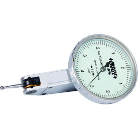 Precision Dial Test Indicator, Flat back, 0-13/16" Range