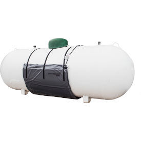Insulated Gas Propane Tank Heater For 500 Gallon Gas Cylinder Tank, 90°F