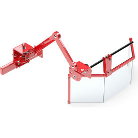 Machine Shield, Octagonal, 28" x 10", 24" Reach, Double Pivot