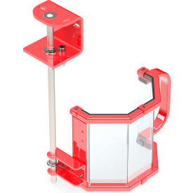 Machine Shield, Octagonal, 12" x 8", Direct Mount, 24" Offset