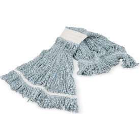 4-Ply Rayon Blend Finishing Mop w/ Wide Band, Large, White, Pack of 12