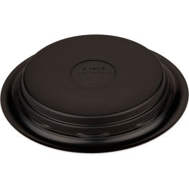 High Heat Disposable Plate, 7-3/4"Dia., Polypropylene, Black, Pack of 500