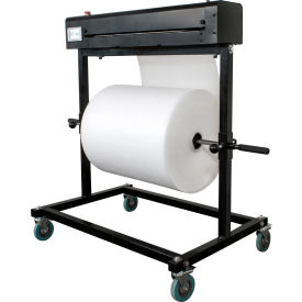 Packaging Bi-Support Stand w/ Automatic Sheet Cutter, 36"L
