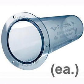 Round Bat Removal Pro-Cone, Plastic, Clear