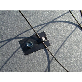 Bird-Coil Sheet Metal Attachment Kit, 25'L x 4'H, Silver