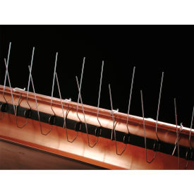 Gutter-Point Bird Spike, 50'L, Pack of 50