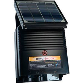 Bird-Shock Solar Charger, 12V, Black