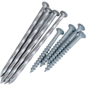 Tower Guard Round Base Screw & Nail Kit, Pack of 5