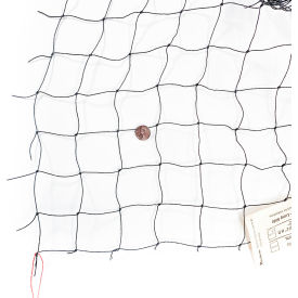 StealthNet 2" Standard Bird Netting, 100'L x 100'W, Black