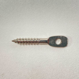 Stainless Steel Screw Eyes, 1/4"L, Pack of 100