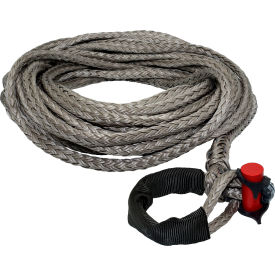 Synthetic Winch Line w/ Integrated Shackle, 1/2" Dia. x 75'L