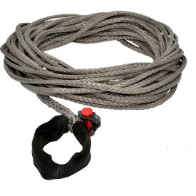 Synthetic Winch Line w/ Integrated Shackle, 5/16" Dia. x 85'L