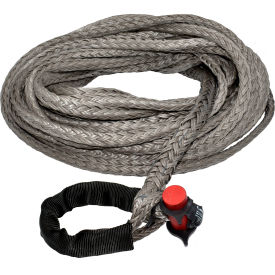 Synthetic Winch Line Extension w/ Integrated Shackle, 9/16" Dia. x 75'L