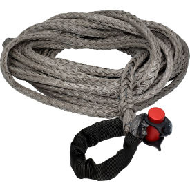 Synthetic Winch Line w/ Integrated Shackle, 9/16" Dia. x 50'L