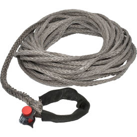 Synthetic Winch Line Extension with Integrated Shackle, 7/16" Diameter x 75 Feet