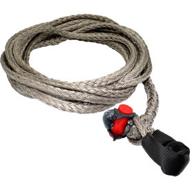 Synthetic Winch Line Extension w/ Integrated Shackle, 1/2" Dia. x 25'L
